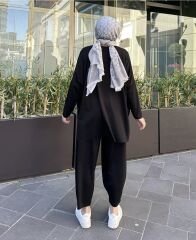Siyah Şalvar Basic Takım