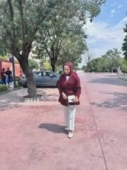 Bordo Keten Blazer Ceket