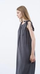 Omuzdan Bağlamalı Modal Elbise