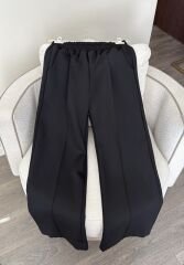 Siyah Çimalı Scuba Pantolon