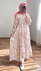 Çiçek Desenli Elbise