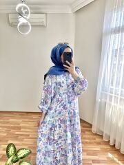 Çiçek Desenli Elbise