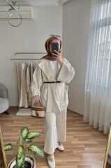 Ceketli Keten Takım