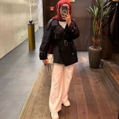 Palazzo Pantolon Beyaz