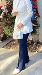 İspanyol Paça Pantolon Lacivert