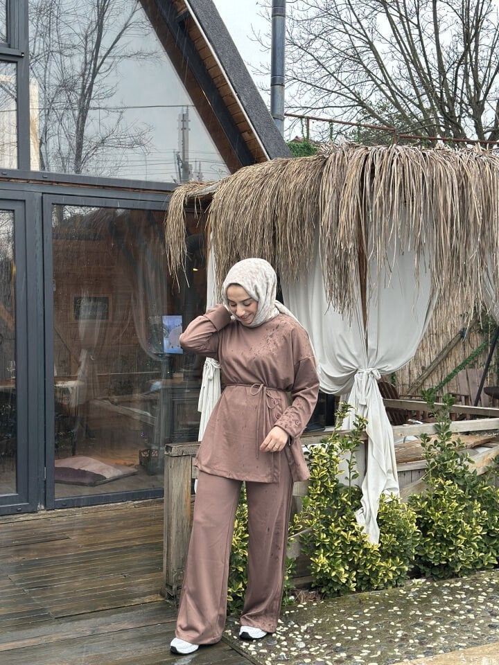 Oysho Takım Sütlü Kahve