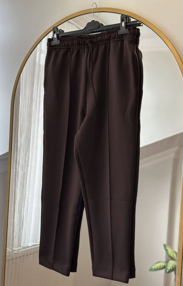Scuba Havuç Pantolon Kahve
