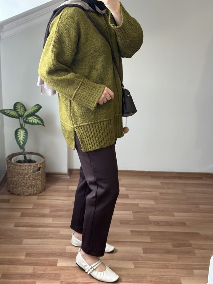 Scuba Havuç Pantolon Kahve