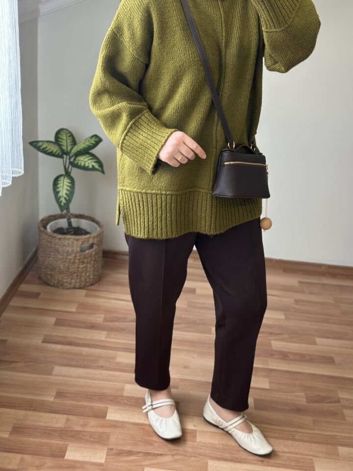 Scuba Havuç Pantolon Kahve