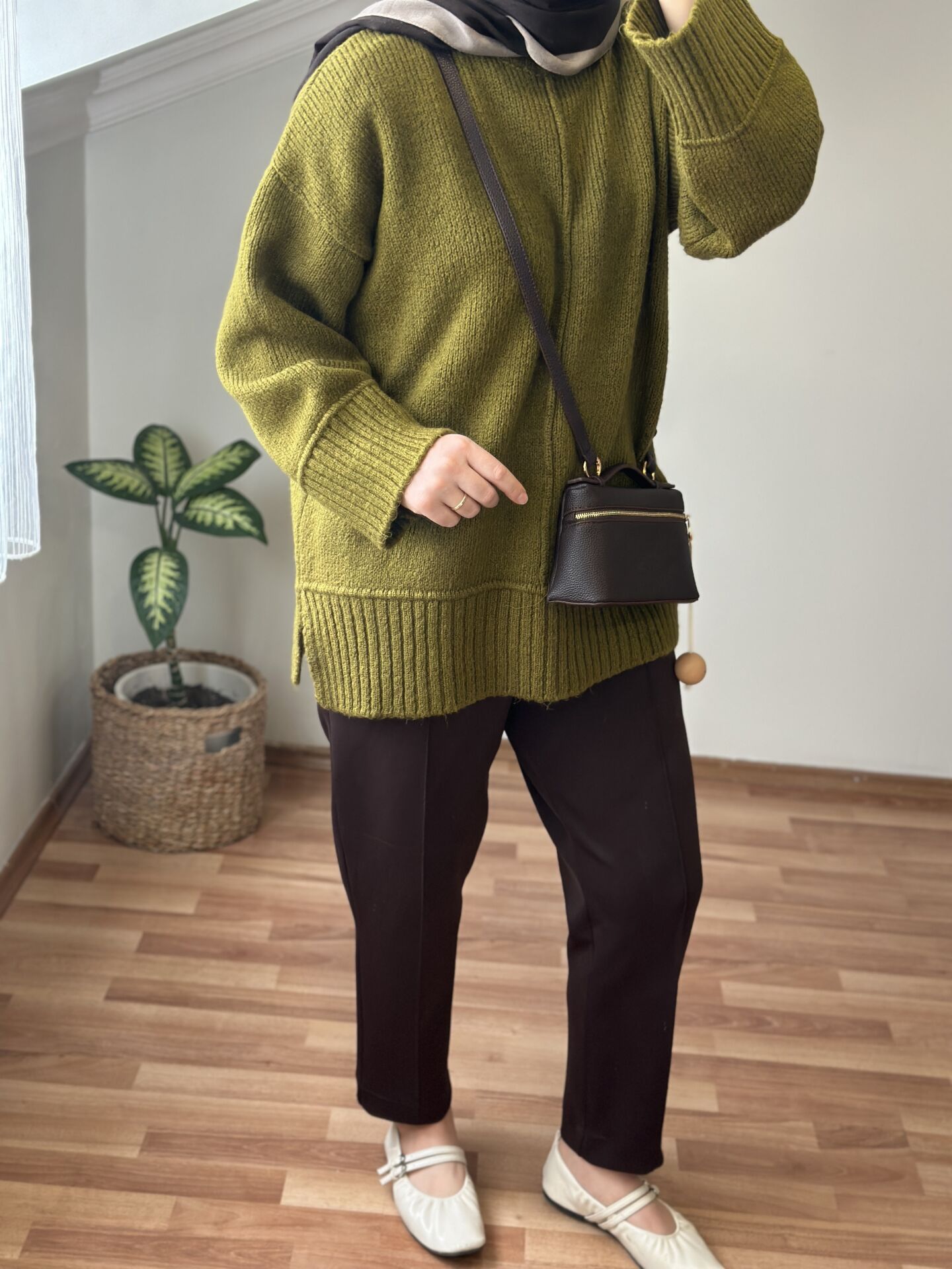 Scuba Havuç Pantolon Kahve