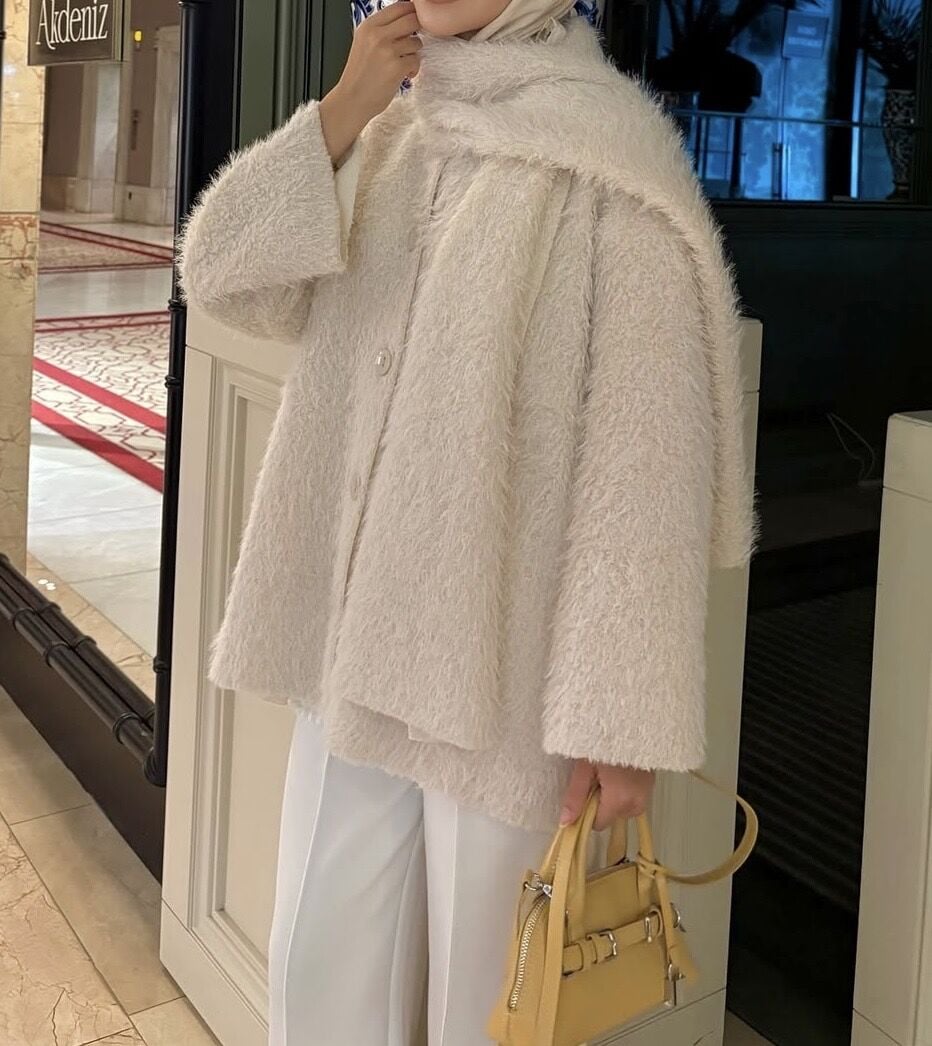 Atkılı Yumoş Kap Ekru