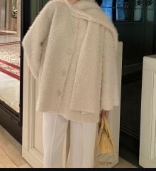 Atkılı Yumoş Kap Ekru