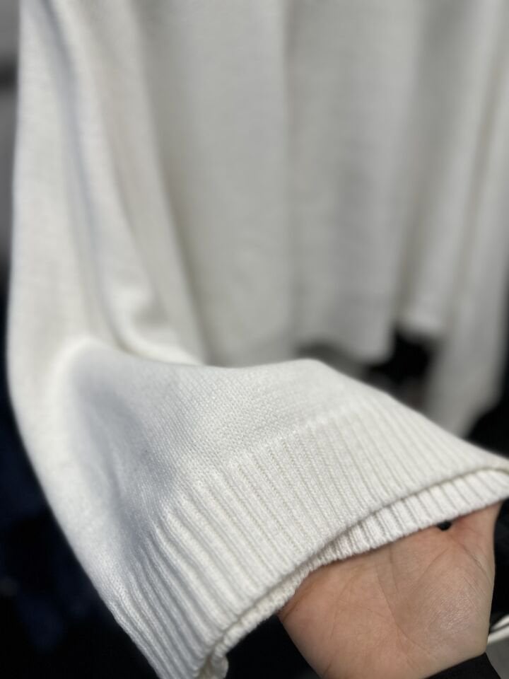 Triko Kazak || Beyaz