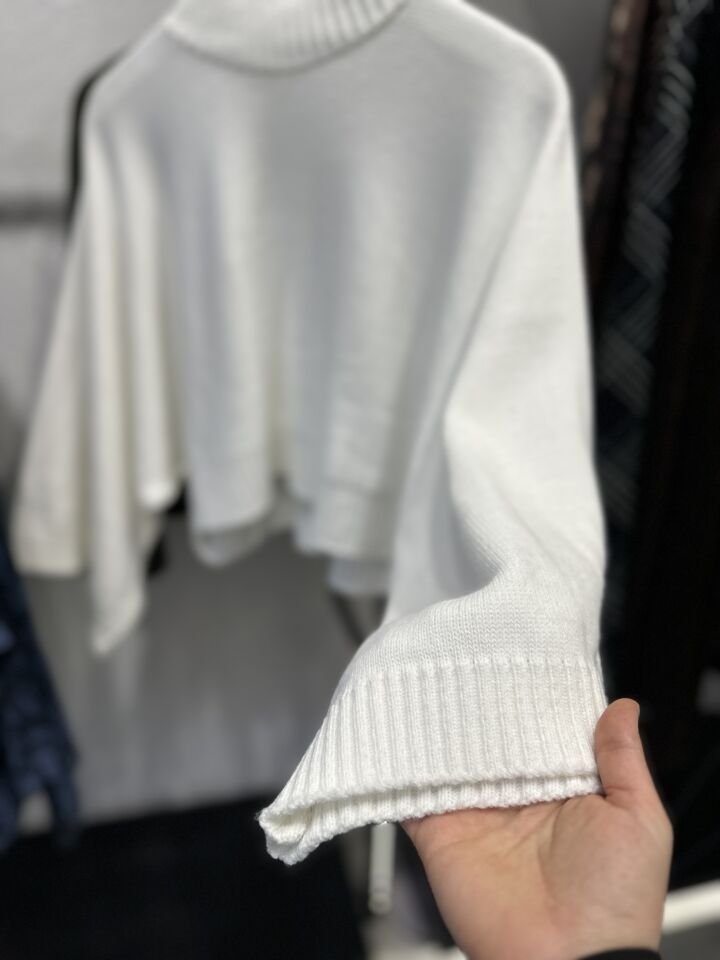 Triko Kazak || Beyaz