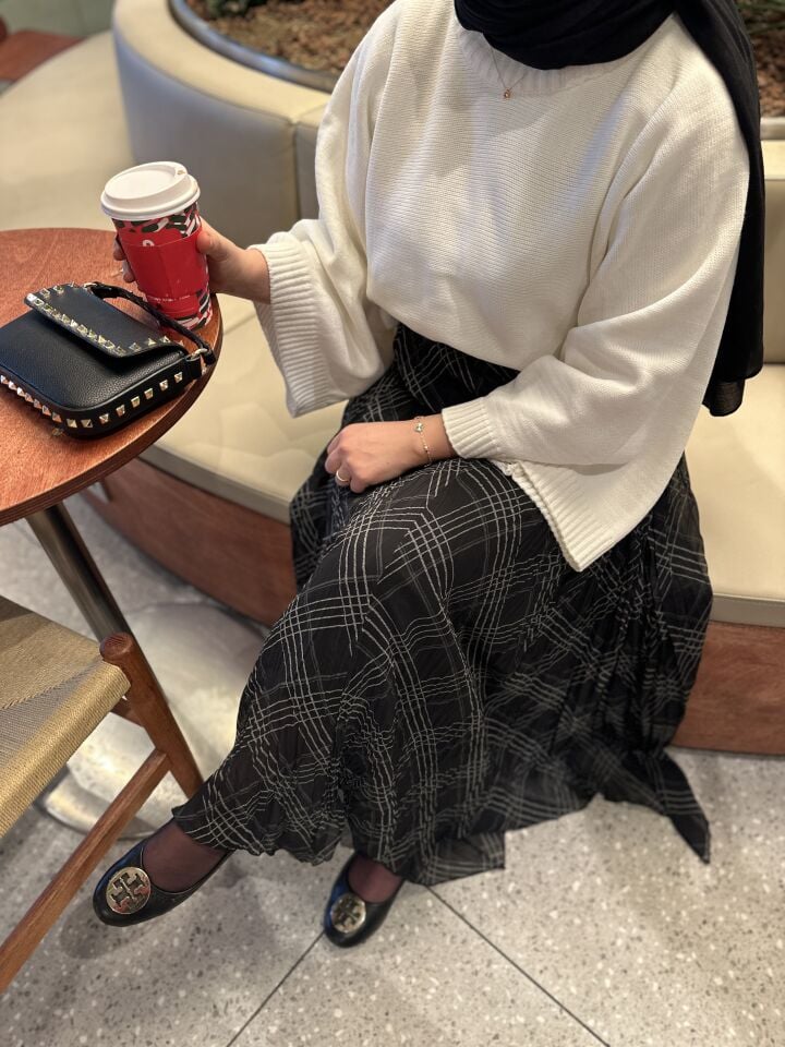 Triko Kazak || Beyaz