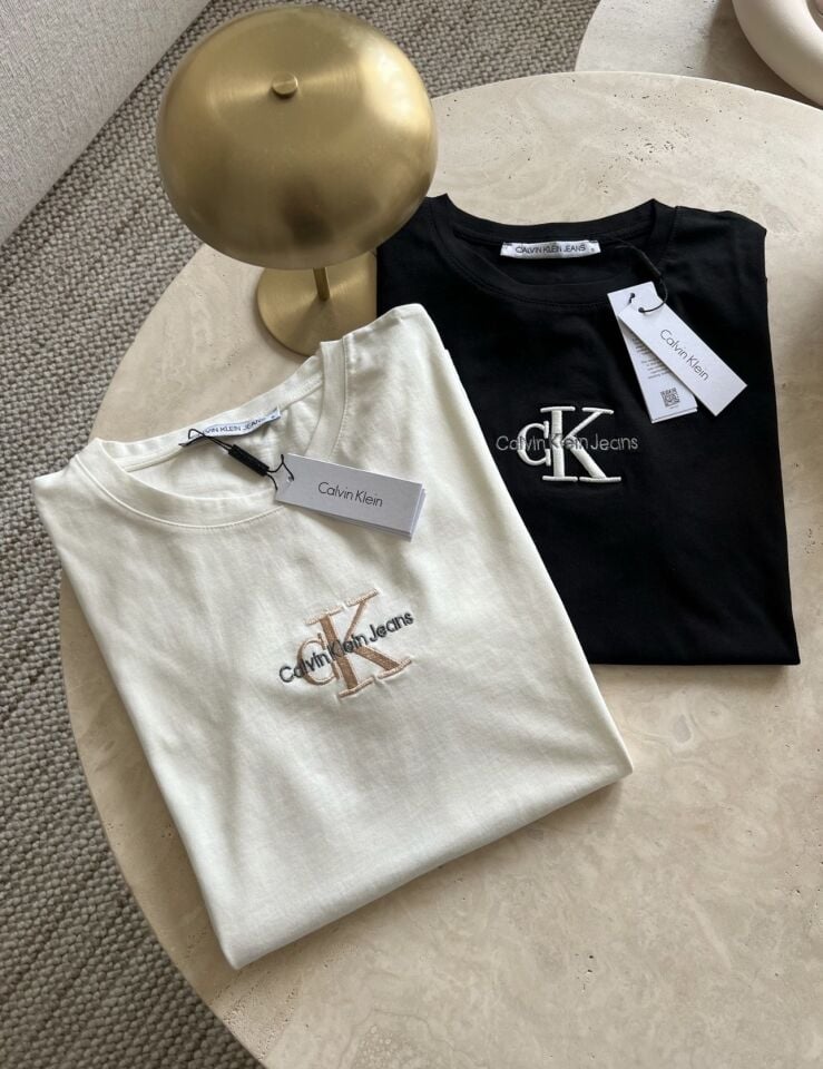 Ck Tişört Beyaz