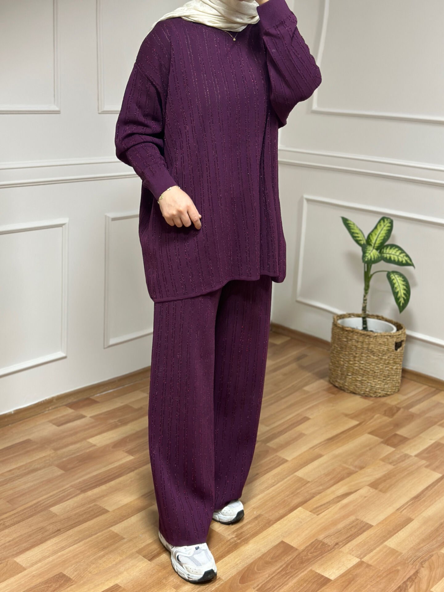 Simli Merserize Takım | Mürdüm