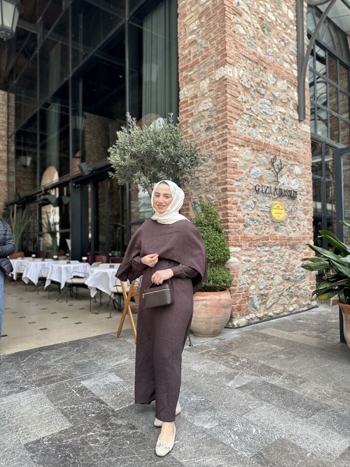 Sera Elbise Kahverengi